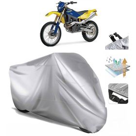 Husqvarna TE 610 Arka Çanta Uyumsuz Ultra Kalın Su Geçirmez Motor Brandası