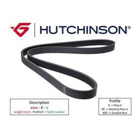 Hutchınson 6PK1682 1682 K 6 Partner DW8 68420 Kanallı Kayış