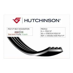Hutchınson 6PK1755 1755 K 6 Scorpıo II 94-98 Kanallı Kayış
