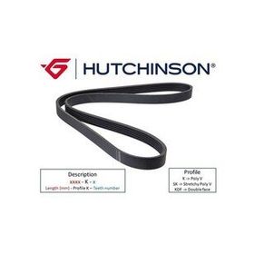 Hutchınson 7PK1570 1570 K 7 Kanallı Kayış