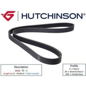 Hutchınson 7PK1570 1570 K 7 Kanallı Kayış