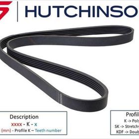 Hutchınson 7PK1675 1675 K 7 Kanallı Kayış