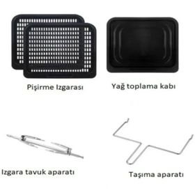 Hutt OA10 Airfryer 10 lt Yeşil Yağsız Fritöz