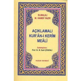 Huzur Yayınevi Açıklamalı Cep Boy Kuranı Kerim Meali