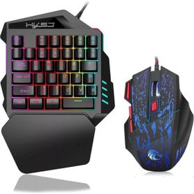 HXSJ P6 A867 Rgb Mouse ve V100 Oyuncu Klavyesi