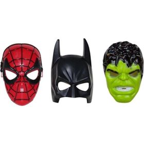 HYD Örümcek Adam & Batman ve Hulk 3'lü Maske