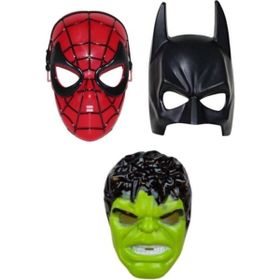 HYD Örümcek Adam & Batman ve Hulk 3'lü Maske
