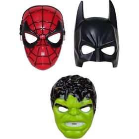 HYD Örümcek Adam & Batman ve Hulk 3'lü Maske