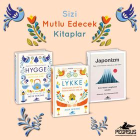 Hygge+Lykke+Japonizm Takım Set-Pegasus Yayınları