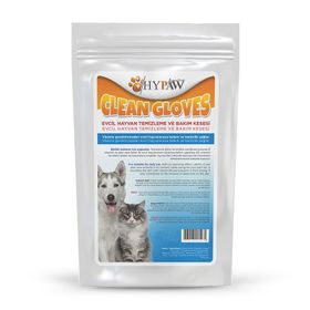 Hypaw 23x15 cm Clean Wipes Kedi ve Köpekler için Temizleme ve Bakım Kesesi
