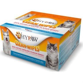 Hypaw 23x15 cm Clean Wipes Kedi ve Köpekler için Temizleme ve Bakım Kesesi