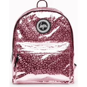 Hype ZVLR-999_1SZ Unisex Pink Holographic Leopard Crest Sırt Çantası