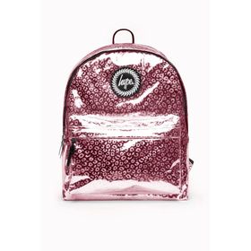 Hype ZVLR-999_1SZ Unisex Pink Holographic Leopard Crest Sırt Çantası