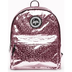 Hype ZVLR-999_1SZ Unisex Pink Holographic Leopard Crest Sırt Çantası