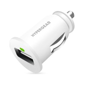 Hypergear 2.1A 2x Beyaz Hızlı Araç Şarj Aleti Başlığı