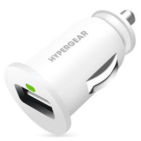 Hypergear 2.1A 2x Beyaz Hızlı Araç Şarj Aleti Başlığı