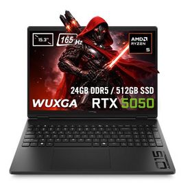 HyperX OMEN 15 15-GB0011NT D2QW7EA Ryzen 7 260 24GB RAM 512GB SSD RTX 5050 FreeDOS 15.3 inç Gaming Laptop