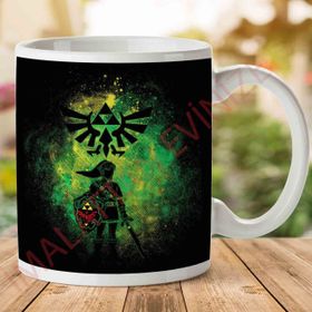 Hyrule Art Legend of Zelda Link Baskılı Kupa