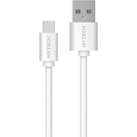 Hytech Beyaz 2 m 2.4A Type-C Şarj Kablosu