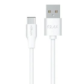 Hytech Beyaz 2 m 2.4A Type-C Şarj Kablosu