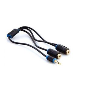 Hytech HY-B105 0.3M Stereo F To 2 Rca M Kablosu