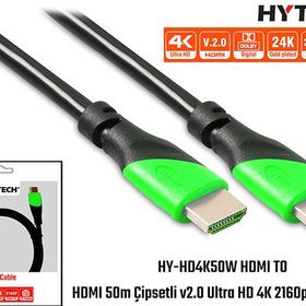 Hytech HY-HD4K50W 50 m HDMI Kablo
