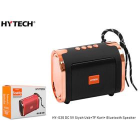 Hytech HY-S30 DC 5V Bluetooth Speaker Gümüş Usb TF Kart