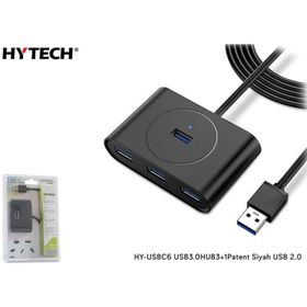 Hytech HY-USBC6 4 Port Usb 3.0 Siyah Usb Hub