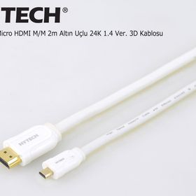 Hytech HY-W240 Altın Uçlu HDMI Kablo