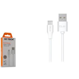 Hytech HY-X104 0.25 mt 2A Type-C Beyaz Şarj Kablosu