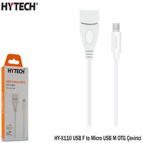 Hytech HY-X110 Beyaz USB F to Micro Usb Motg Çevirici
