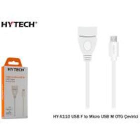 Hytech HY-X110 Beyaz USB F to Micro Usb Motg Çevirici