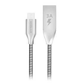 Hytech HY-X120 Metal Silver 1M 3A Micro USB Data
