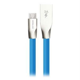 Hytech HY-X205 3A Micro Usb 1 m Mavi Data Şarj Kablosu