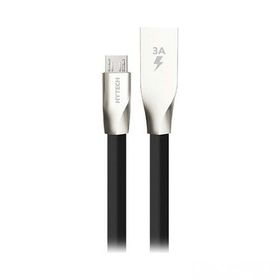 Hytech HY-X205 3A Micro Usb 1 m Siyah Data ve Şarj Kablosu