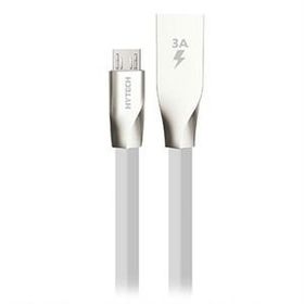 Hytech HY-X205 3A Micro Usb 1m Beyaz Data Şarj Kablosu