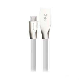 Hytech HY-X205 3A Micro Usb 1m Beyaz Data Şarj Kablosu