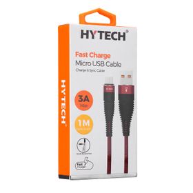 Hytech HY-X225 3A Micro Usb 1 mt Data Şarj Kablosu