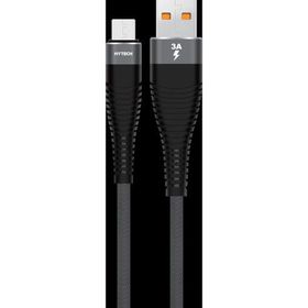 Hytech HY-X2252M 3A Micro Usb 2 mt Gri Data Şarj Kablosu
