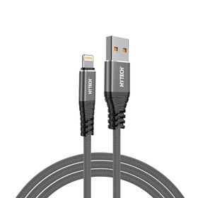 Hytech HY-X310 Gri Iphone Lightning 1 m Şarj Kablosu