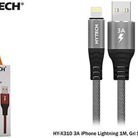 Hytech HY-X310 Gri Iphone Lightning 1 m Şarj Kablosu