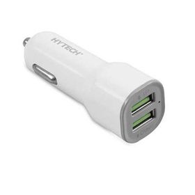 Hytech HY-X40 Beyaz 3.4A Hızlı Şarj 2 USB Araç Şarjı