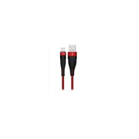 Hytech HY-X425 3A Type-C 1 mt Kırmızı Data Şarj Kablosu