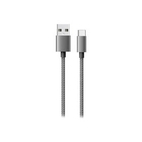 Hytech HY-X448 1 m 3A Type-c Kılıflı Metal Gold Şarj Kablosu