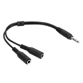 Hytech HY-X77 Siyah Audio Mic to 3,5 mm 0.15m Kablo