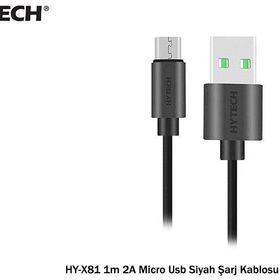 Hytech HY-X81 1m 2A Micro Usb Mor 20 Şarj Kablosu