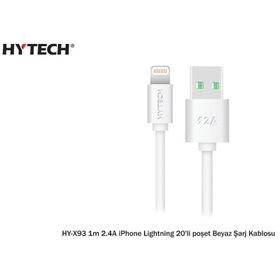 Hytech HY-X93 1 mt 2.A iPhone Lightning Şarj Kablosu
