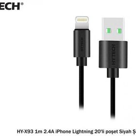 Hytech HY-X93 1 mt 2.A iPhone Lightning Şarj Kablosu