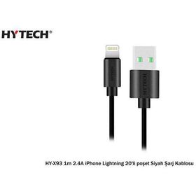 Hytech HY-X93 1 mt 2.A iPhone Lightning Şarj Kablosu