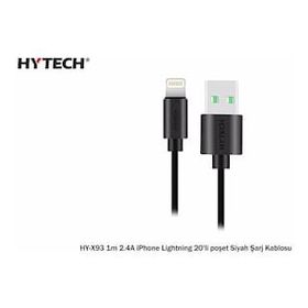 Hytech HY-X93 1 mt 2.A iPhone Lightning Şarj Kablosu